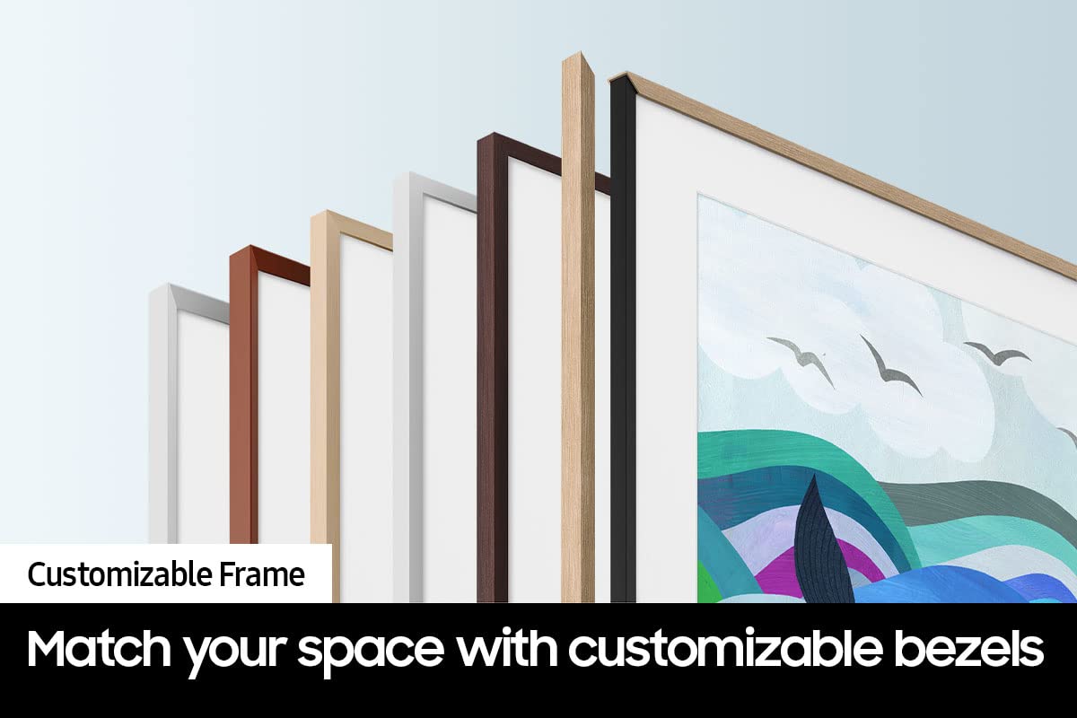 Samsung 85 Inch Class Qled 4K The Frame Ls03B Series, Quantum Hdr, Art Mode, Anti Reflection Matte Display, Slim Fit Wall Mount